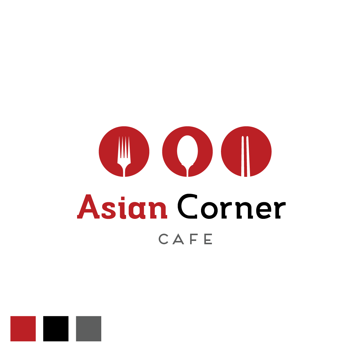 Red Asian Logo - Modern, Personable, Asian Restaurant Logo Design for Asian Corner ...