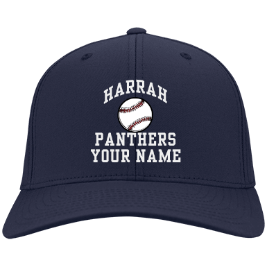 Harrah Panther Logo - Harrah High School Fitted Custom Apparel and Merchandise