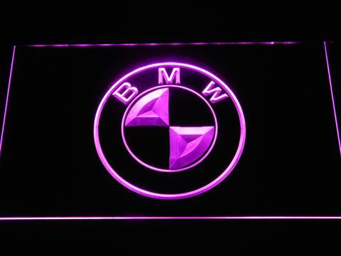 Purple BMW Logo - BMW Logo LED Neon Sign