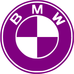 Purple BMW Logo - Purple bmw icon purple car logo icons