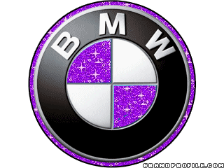 Purple BMW Logo - Car Logo Sticker for iOS & Android