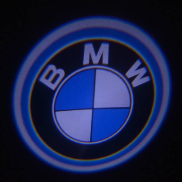 Purple BMW Logo - BMW Door Lighting Projects BMW Logo - Buy online - Cheapest | MyXL ...