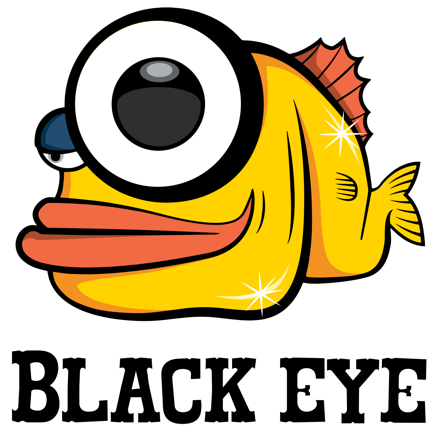 Black Eye Logo - Black Eye G4 smartphone lens for IOS and Android