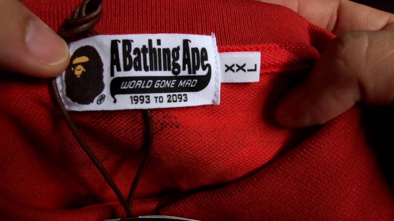 Red BAPE Head Logo - Bathing Ape BAPE Red Camo Ape Head Polo Unboxing!