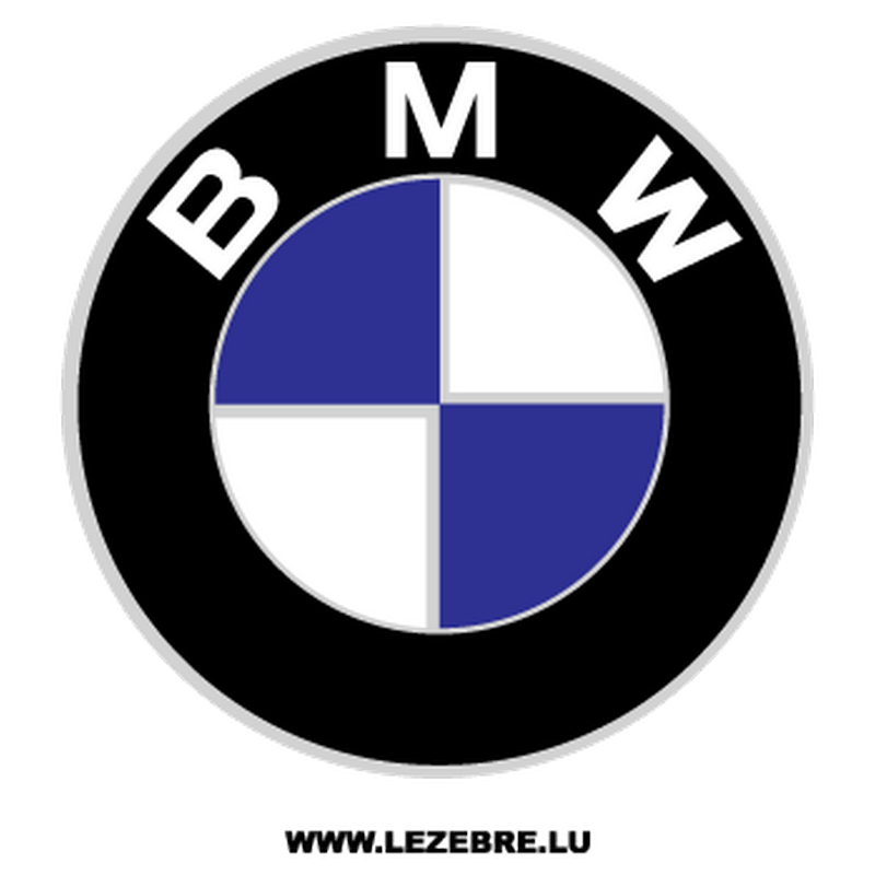 Purple BMW Logo - BMW Logo Decal