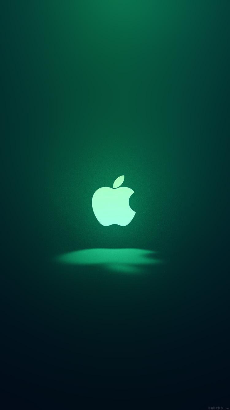 Green iPhone Logo - Apple Logo Love Mania Green - iPhone 6 Wallpaper | Apple'tite ...