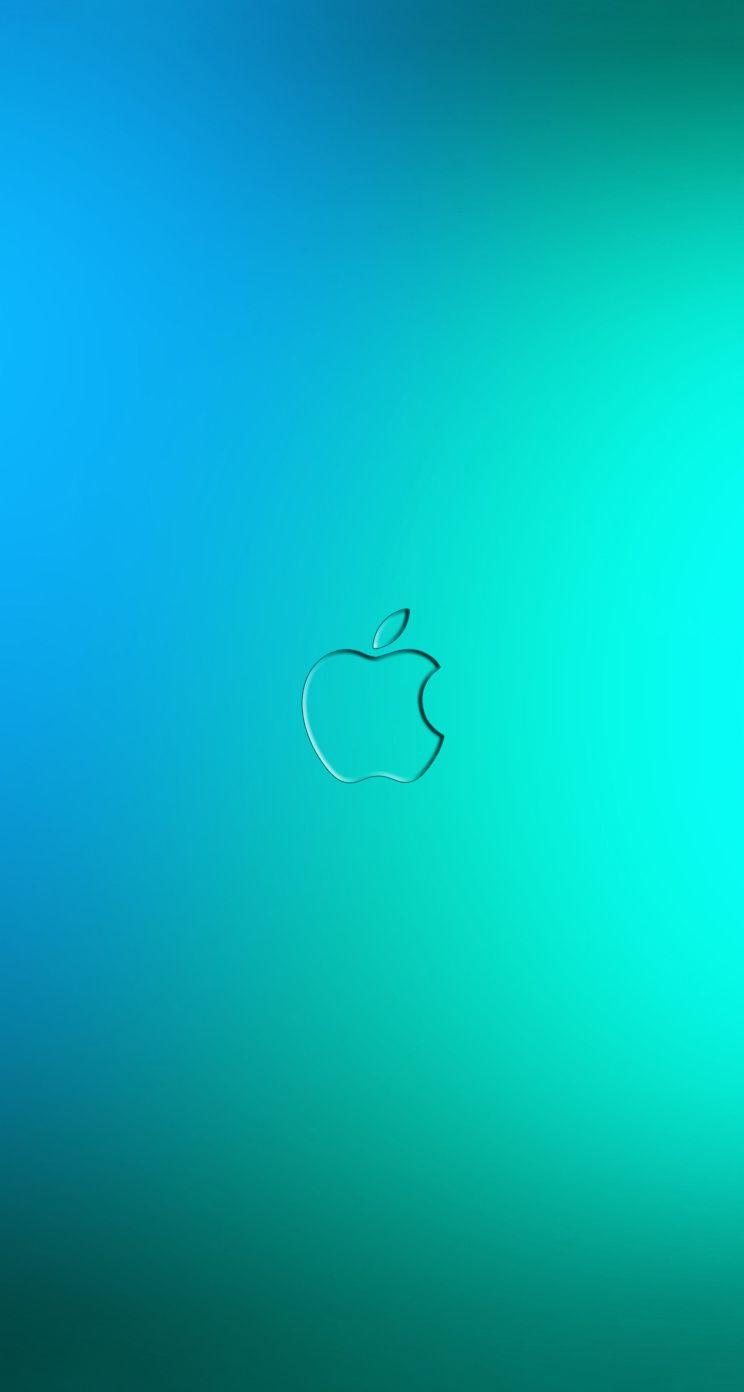 Green iPhone Logo - Blue Green Apple Wallpaper. Apple Fever!. Apple wallpaper, iPhone