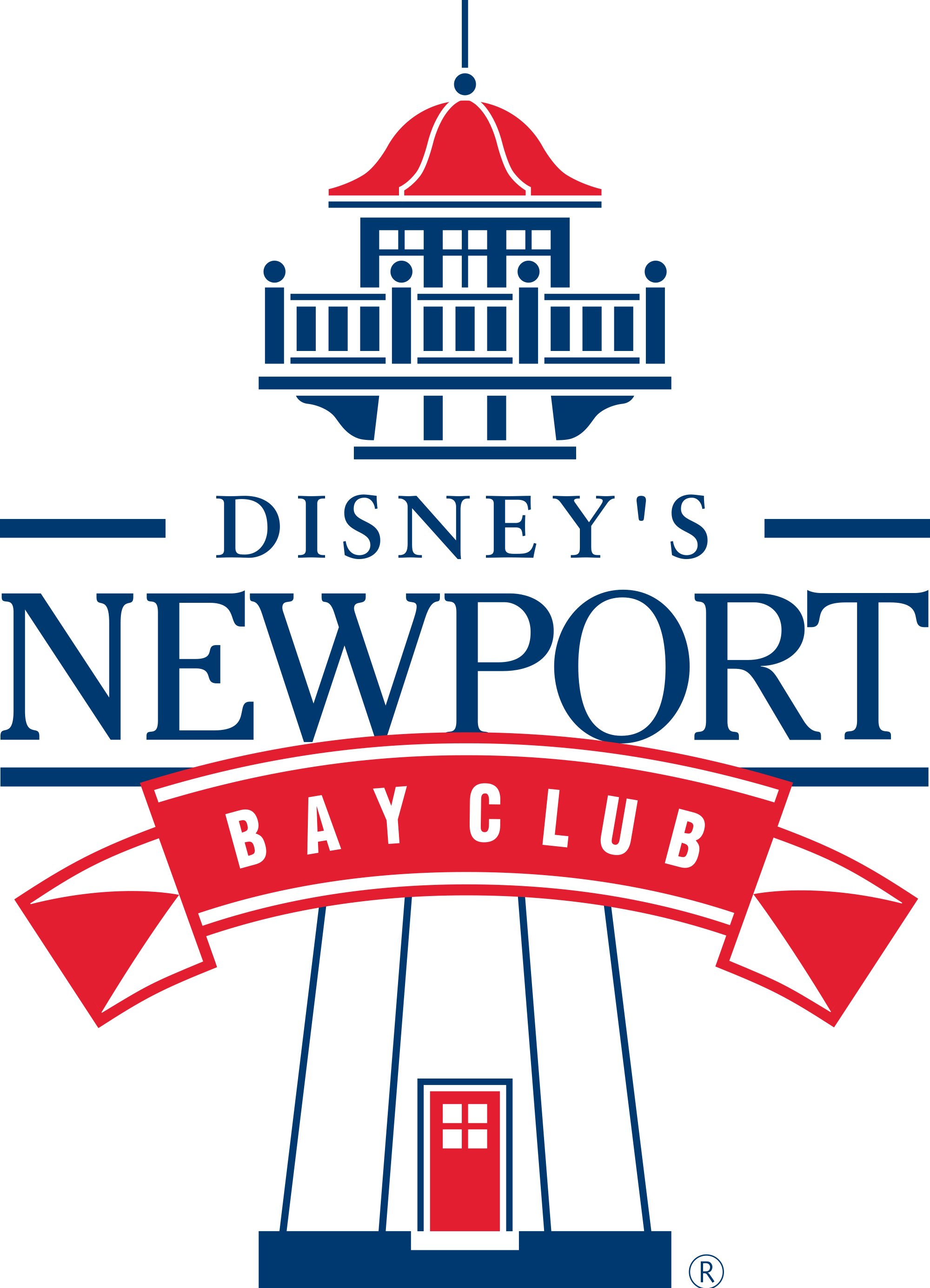Disneyland Hotel Logo - Disney's Newport Bay Club | Disney Posters and Postcards ...
