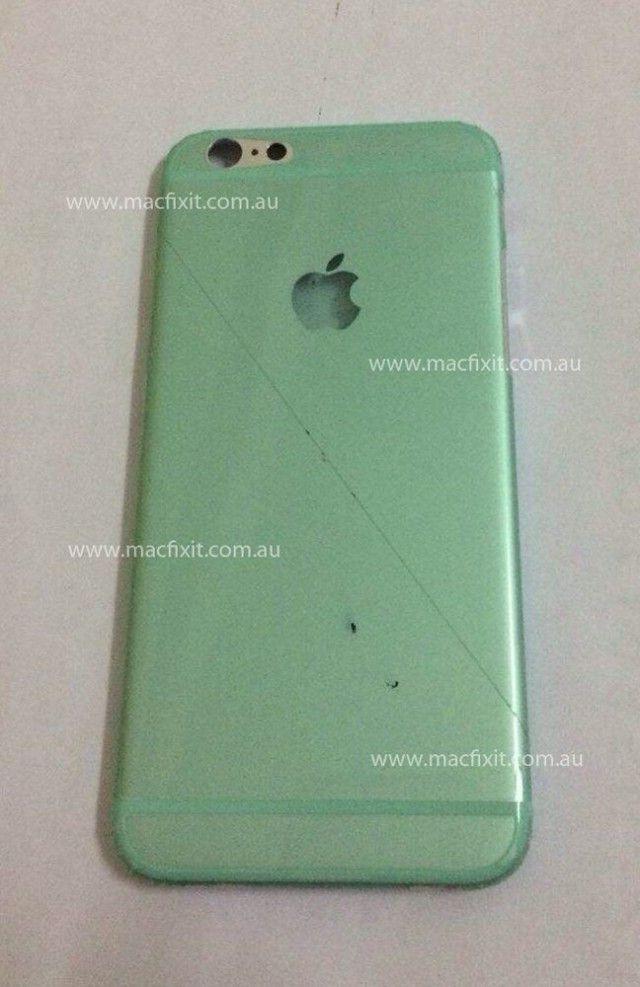 Green iPhone Logo - The iPhone 6 could have a glowing Apple logo on the back. Cult of Mac