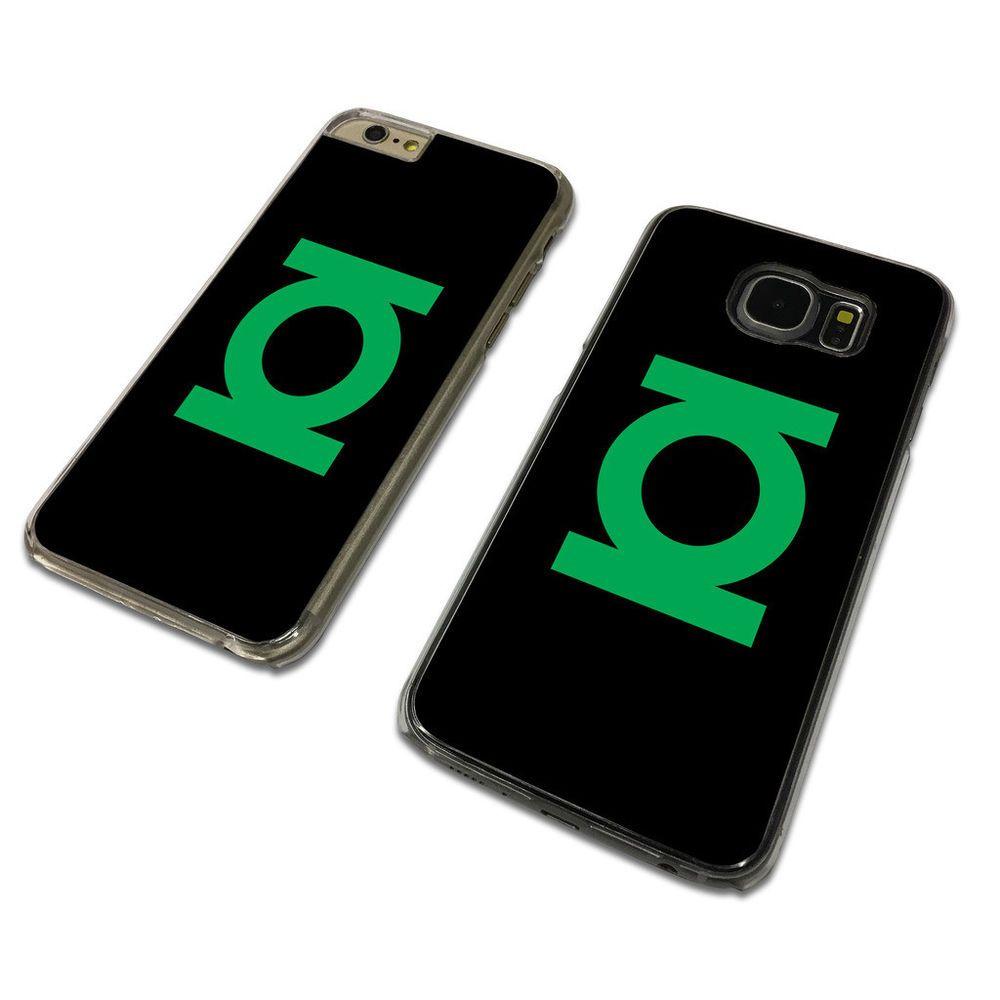Green iPhone Logo - GREEN LANTERN LOGO CLEAR PHONE CASE COVER fits iPHONE / SAMSUNG (TH ...