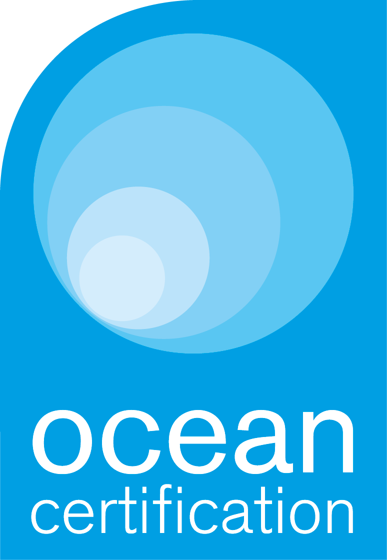 Ocean Logo - Ocean Certification Limited. UKAS Accredited Certification Body
