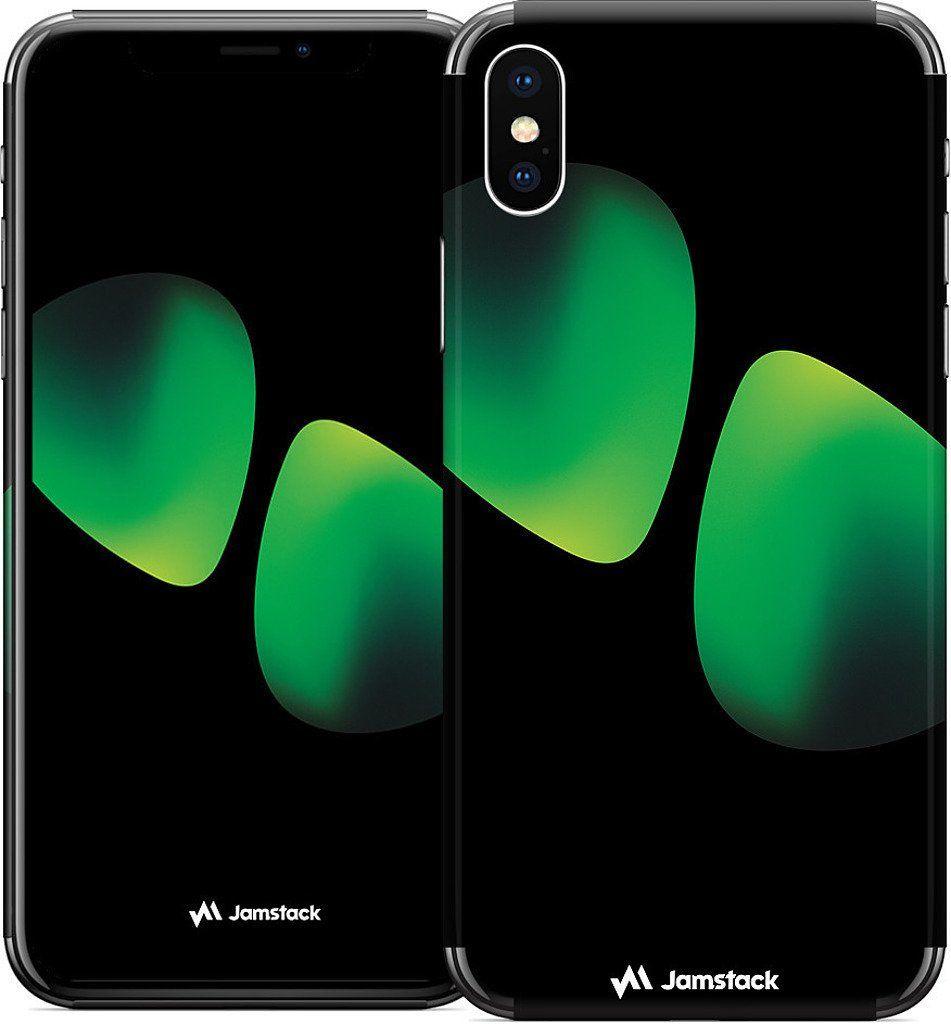 Green iPhone Logo - Guitar Pick - Green iPhone Skin | Jamstack