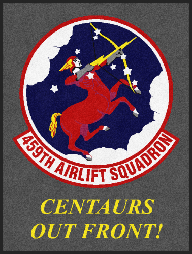 Custom Military Logo - Buy Custom Military Squadron Logo Rugs Online |Rug Rats - 459TH ...