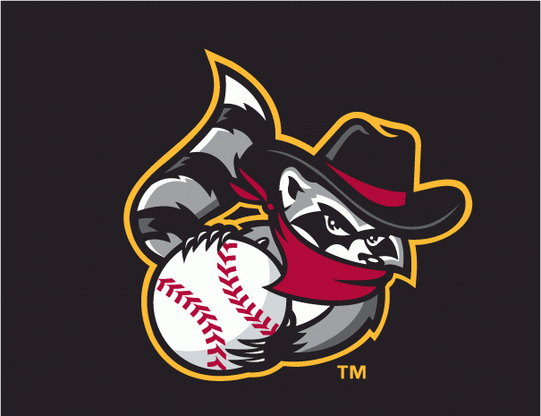 Raccoon Sports Logo - Quad Cities River Bandits Cap Logo League (MWL)