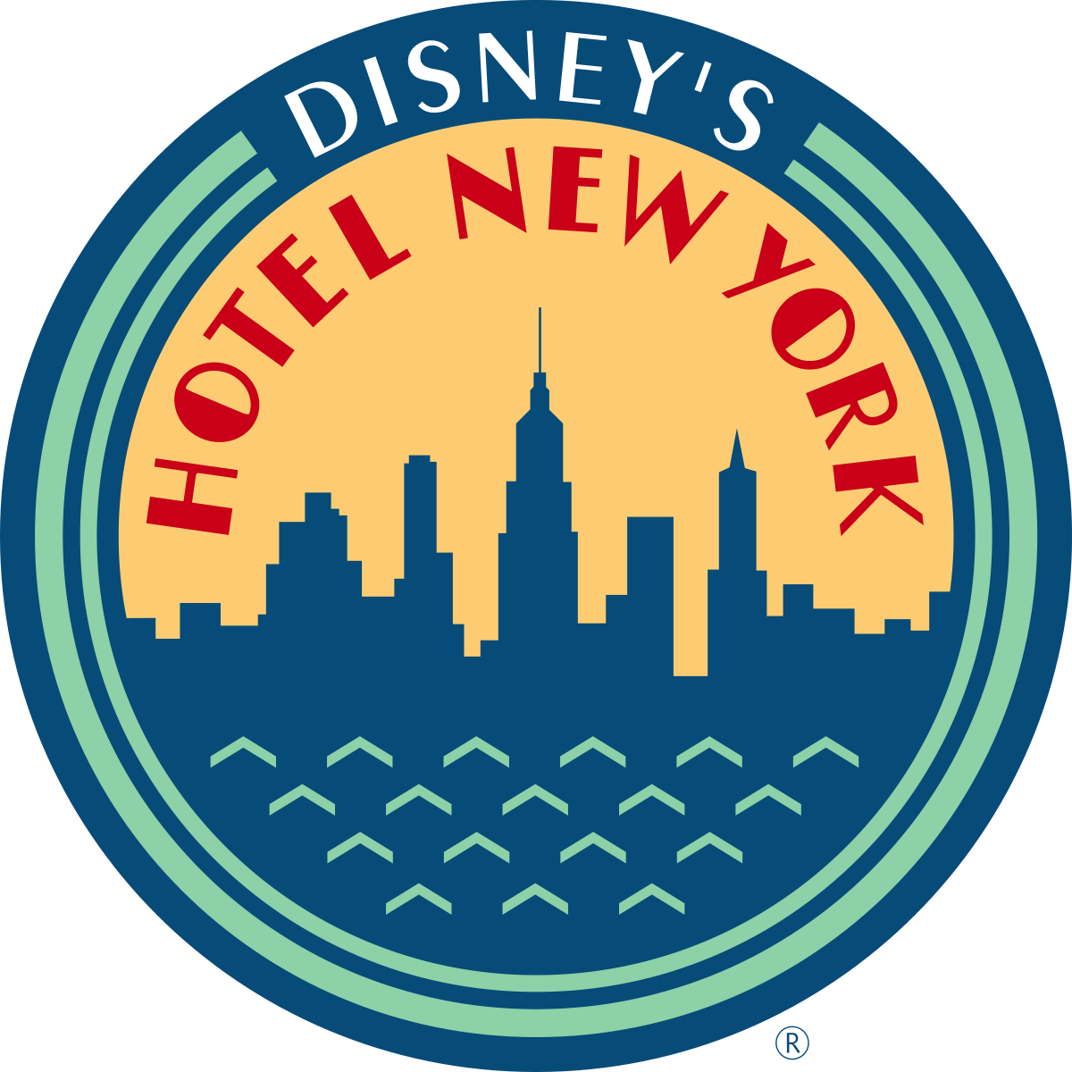 Disneyland Hotel Logo - Disney's Hotel New York — The Art of Marvel