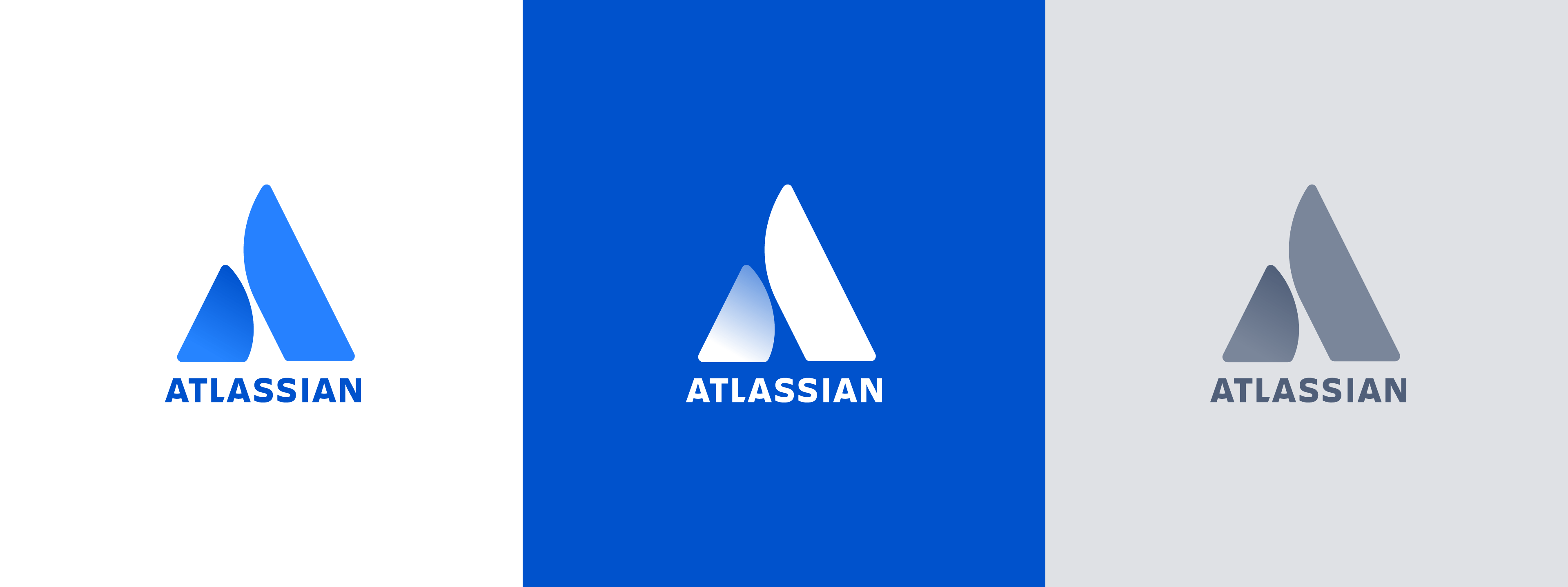 Blue and White Brand Logo - Logos - Atlassian Design