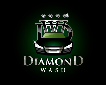 Diamond Automotive Logo - Diamond Wash logo design contest - logos by PonetzGraphics