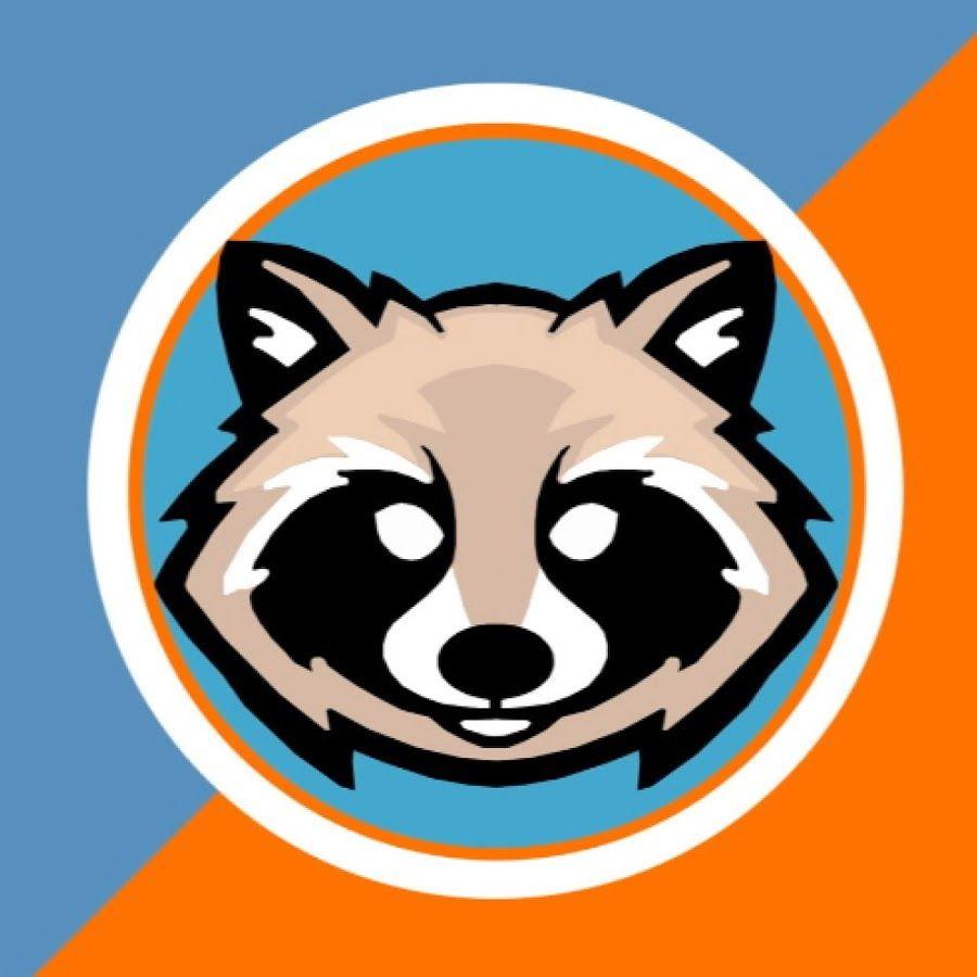 Raccoon Sports Logo - Mightyraccoon!