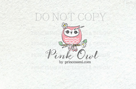 Owl Fashion Logo - logo design, Vector file, adobe illustrator file, boutique logo ...