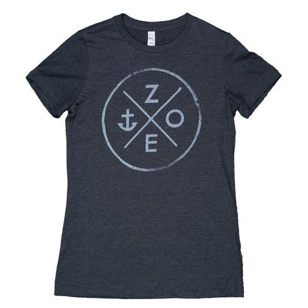 Hebrew Company Logo - Anchor Logo Shirt (Ladies). Zoe Clothing Company