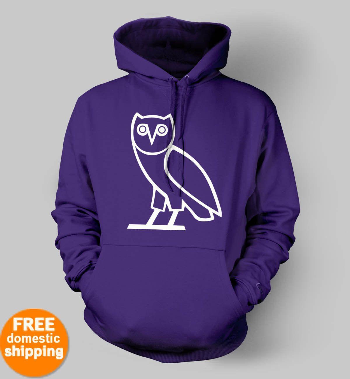 Owl Fashion Logo - OVOXO gold owl logo hoodie OVO XO Drake Fan hooded sweatshirt $37.95 ...