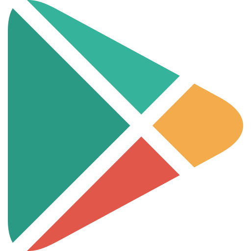 Google Play Logo - Andorid, google, google play, logo, market, media, play, social icon