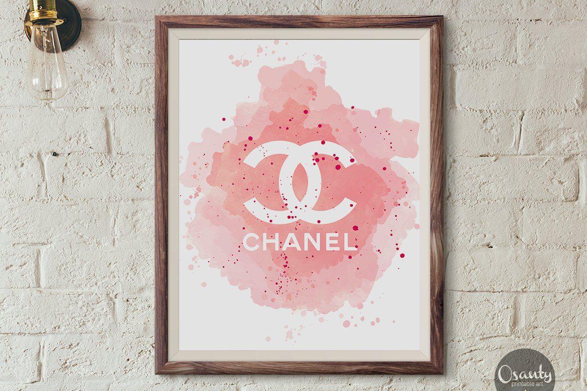 Printable Chanel Logo - chanel logo – Osanty Printable Art