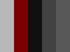 Black and Red Color Logo - Best Color Palettes: Red White Black Grey image. Color boards