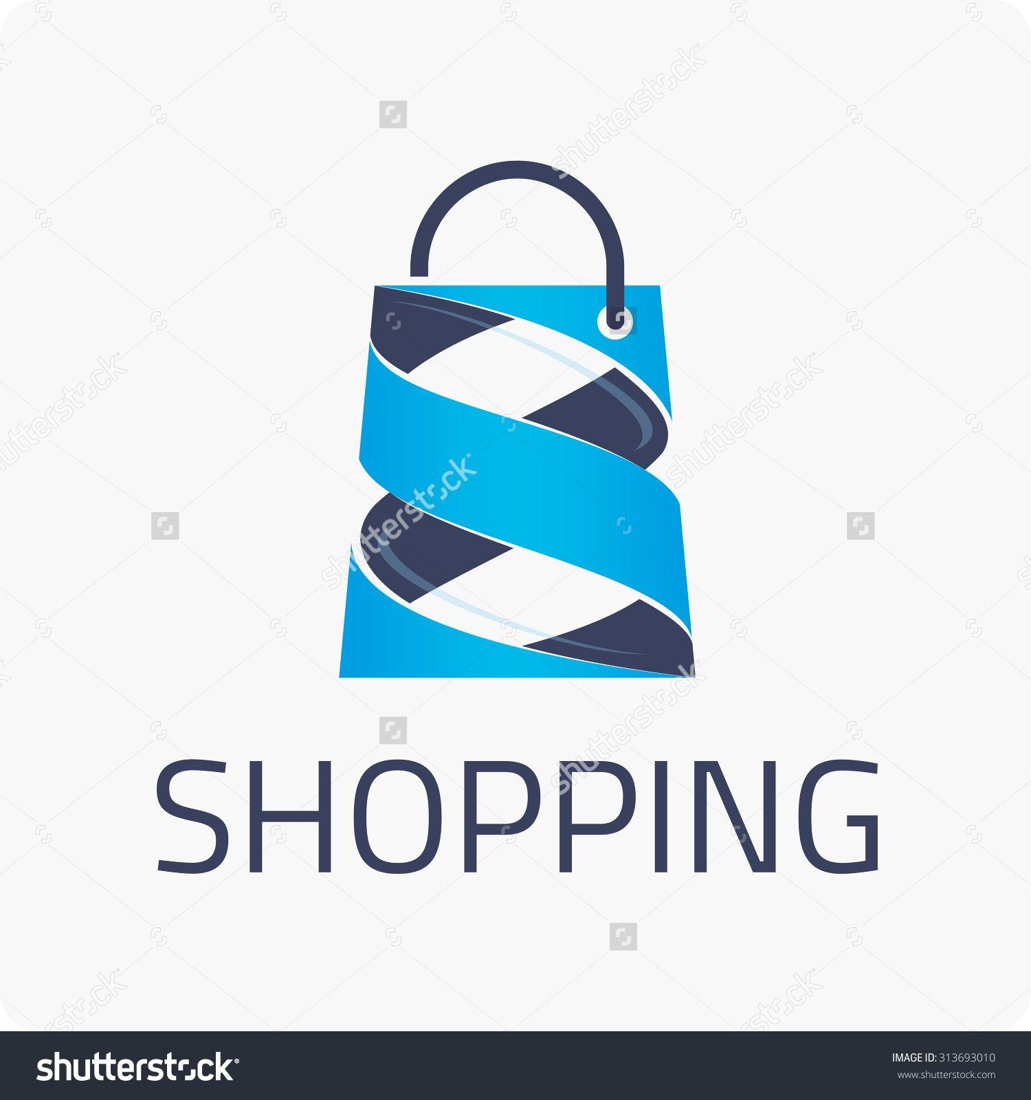 Owl Fashion Logo - Template Logo For The Shopping Center. Fashion Logo. Стоковая вект