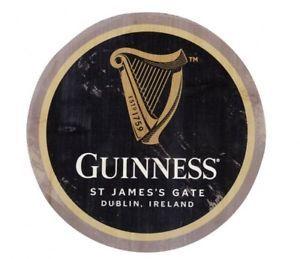 Harp of Ireland Logo - Guinness HARP Logo Wooden Bottle Top Sign Ireland Irish Beer Wood ...