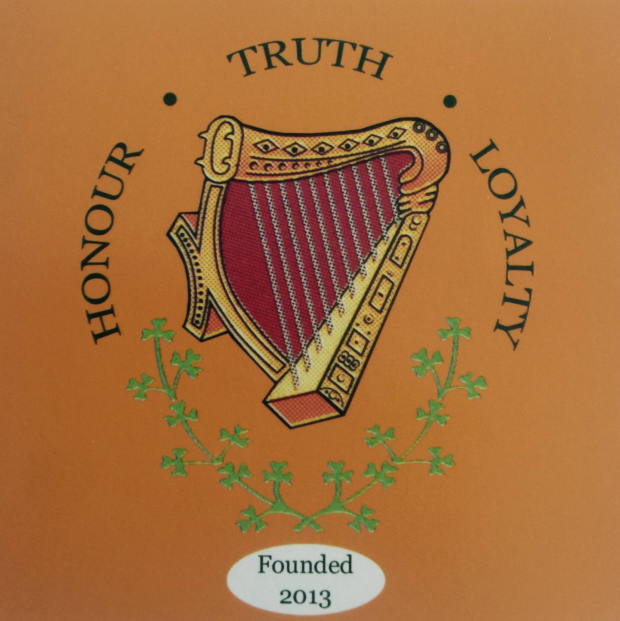 Harp of Ireland Logo - THE HARP SOCIETY CONSTITUTION. Irish Police.com