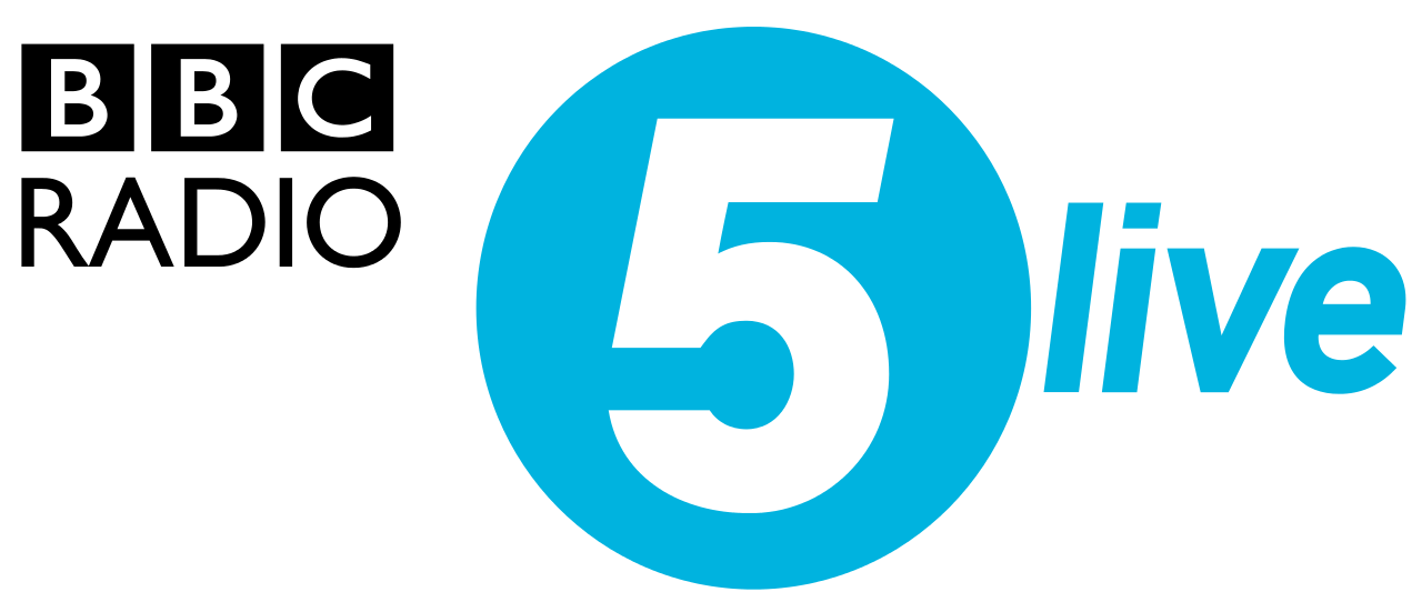 Live Radio Logo - BBC Radio 5 Live.svg