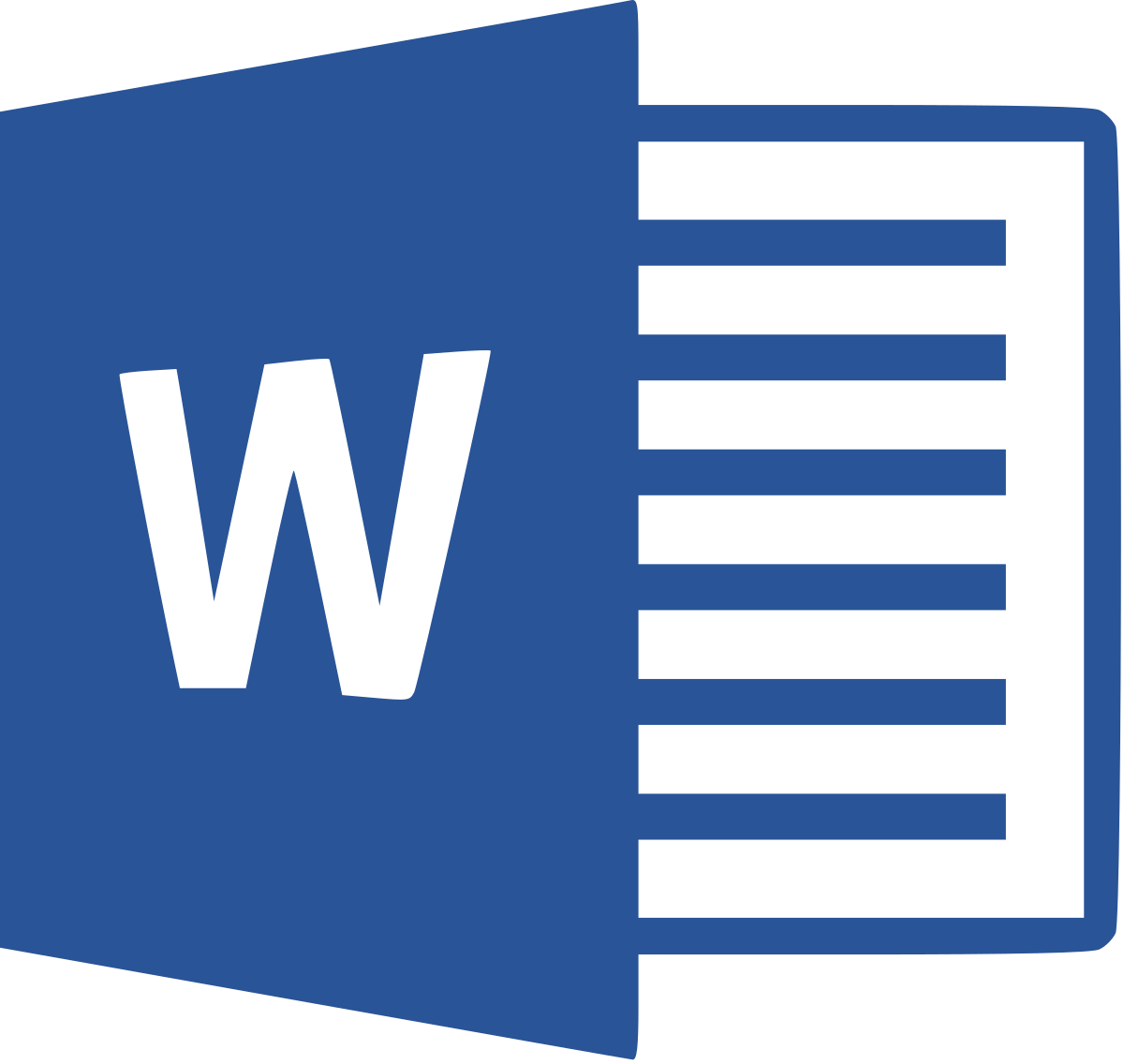 Microsoft Word 2010 Logo - Microsoft Word