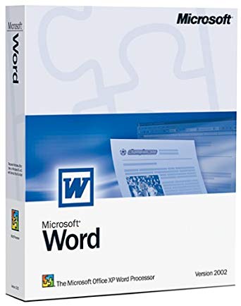 Old Microsoft Word Logo - Microsoft Word 2002 Upgrade [Old Version]