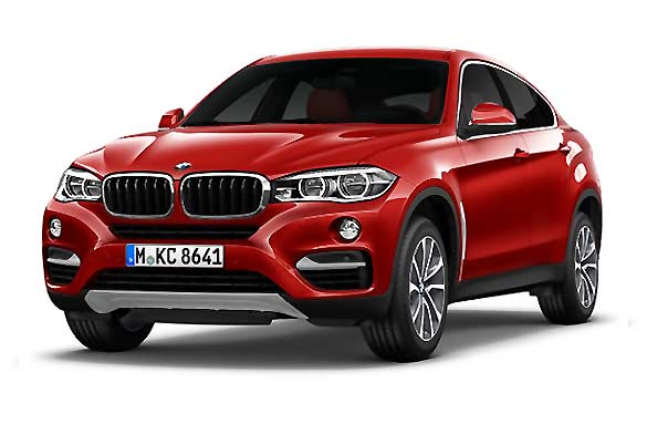 BMW Red Car Logo - BMW X6 Colours, X6 is 8 Colour in India-Ecardlr