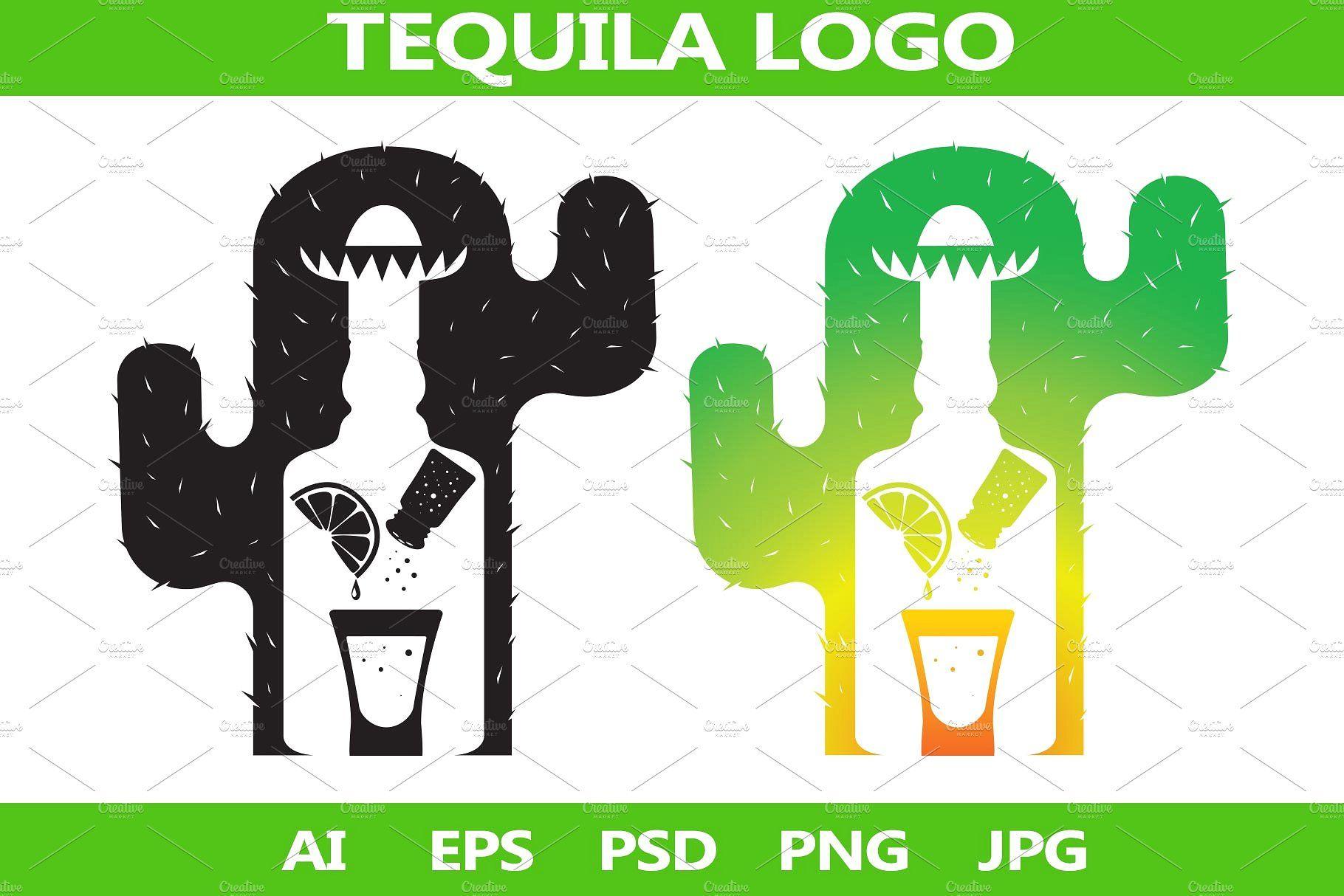 Tequila Logo - Tequila Cactus Logo