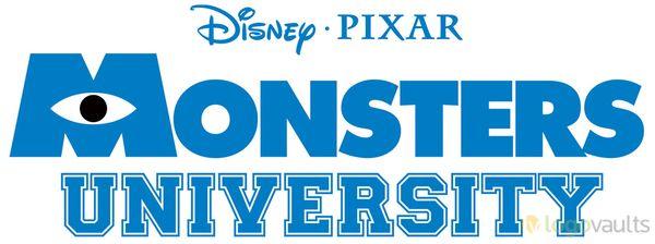 Disney Pixar Monsters University Logo - Disney Pixar's Monsters University Logo (JPG Logo) - LogoVaults.com