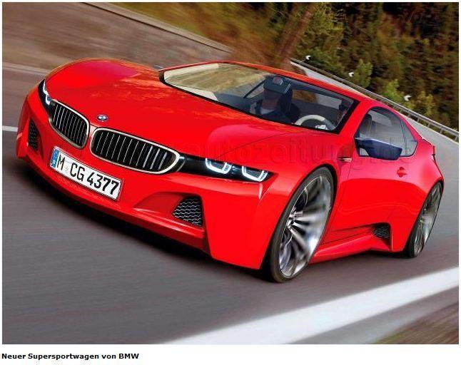 BMW Red Car Logo - Rumor: BMW to build a new M8 Hybrid Sports Car. New keys are costly
