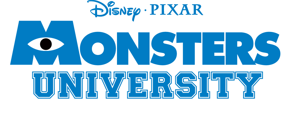 Monsters U Logo - Pixar Animation Studios