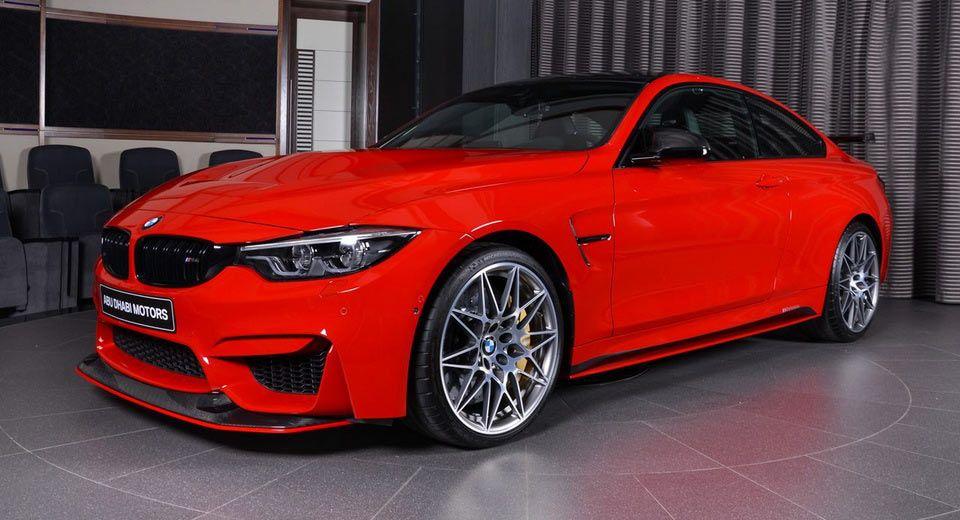 BMW Red Car Logo - Ferrari Red BMW M4 Is Delicious To Look At | Carscoops