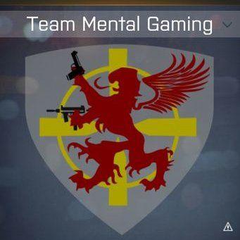 Mental Gaming Red Logo - Team Mental Gaming