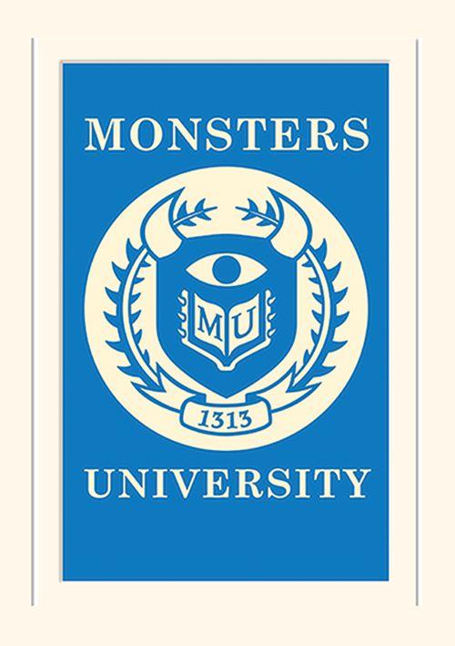 Monsters U Logo - Buy Wholesale Monsters University | Pyramid International