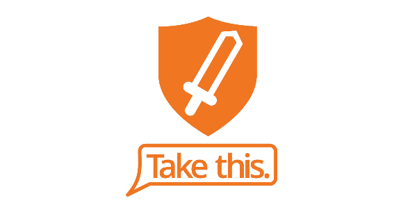 Mental Gaming Red Logo - TakeThis, Inc. - It's dangerous to go alone