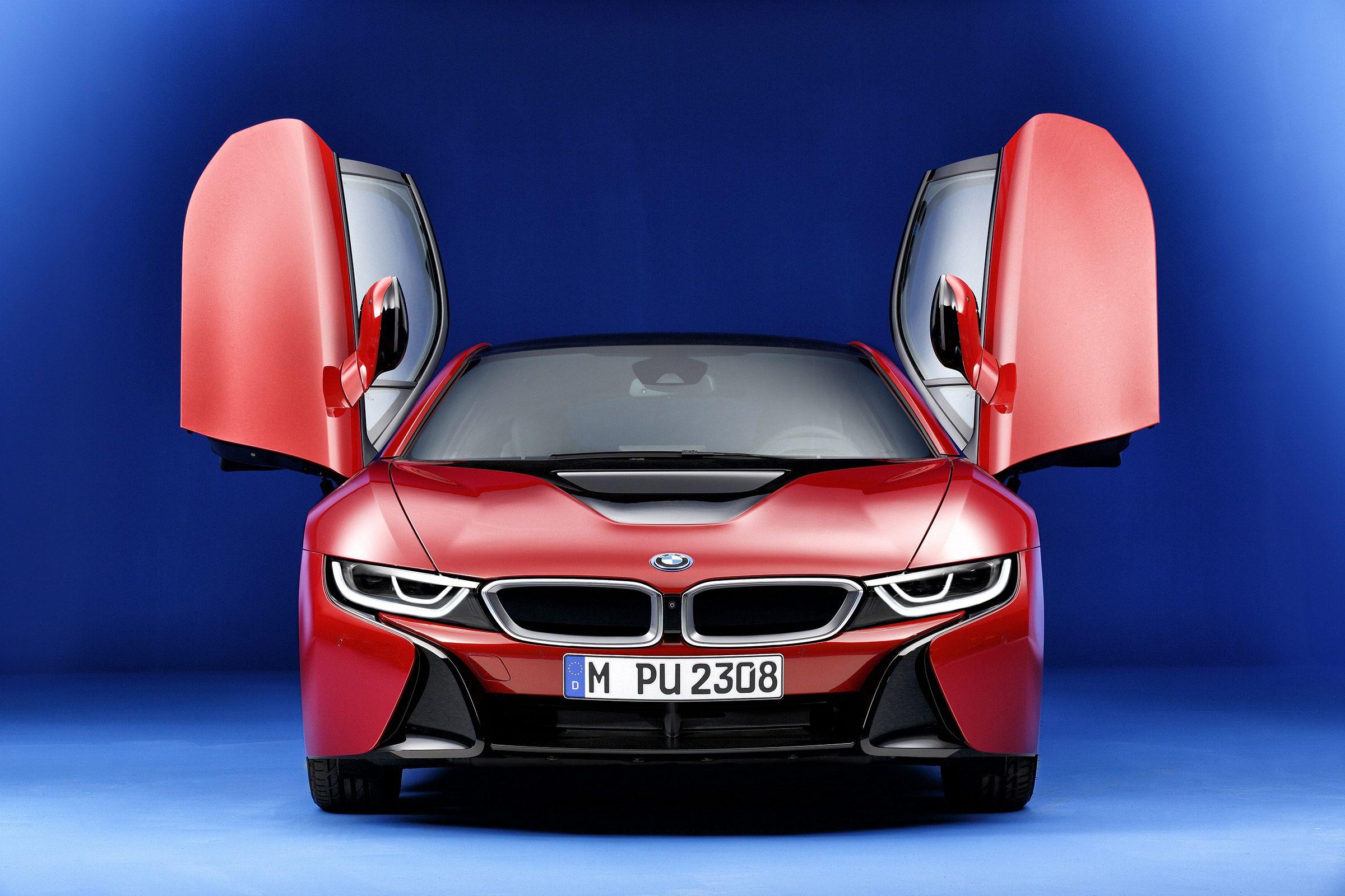 BMW Red Car Logo - BMW i8 gets exclusive new 'Protonic Red' edition | Auto Express