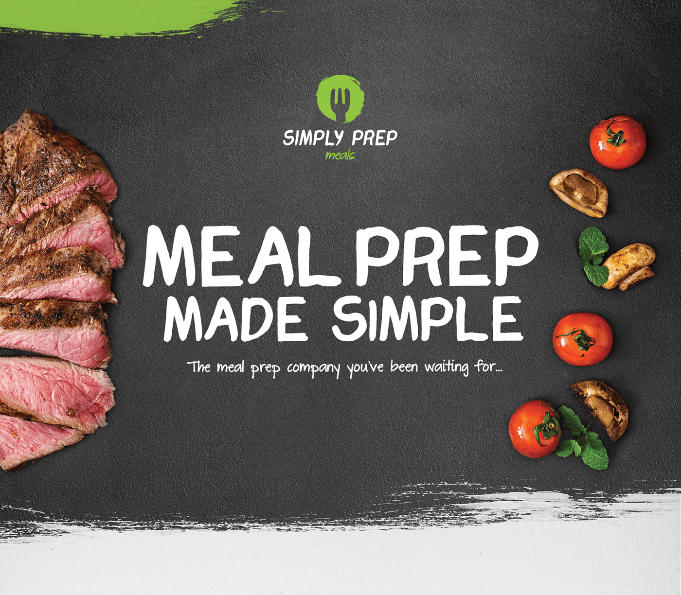 Food Prep Logo - Simply Meal Prep Logo & Flyer Design