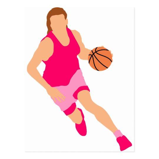 Women's Basketball Logo - Women's basketball Logo Postcard | Zazzle.com