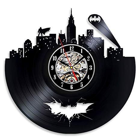 Batman Arkham Logo - Amazon.com: Batman Arkham City Logo Best Wall Clock - Decorate your ...