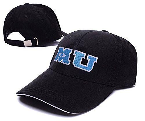 Monsters U Logo - RHXING M U Monsters University Logo Adjustable Baseball Caps Unisex