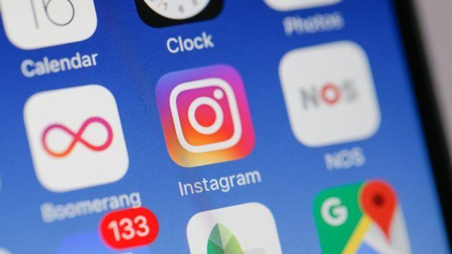Fake Instagram Logo - Instagram targets fake likes and comments - BBC News