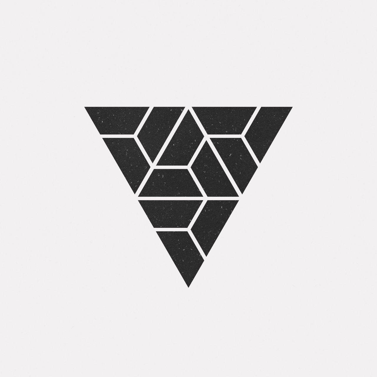 Triangle Art Logo - NO15-411 A new geometric design every dayBuy my posters on ...
